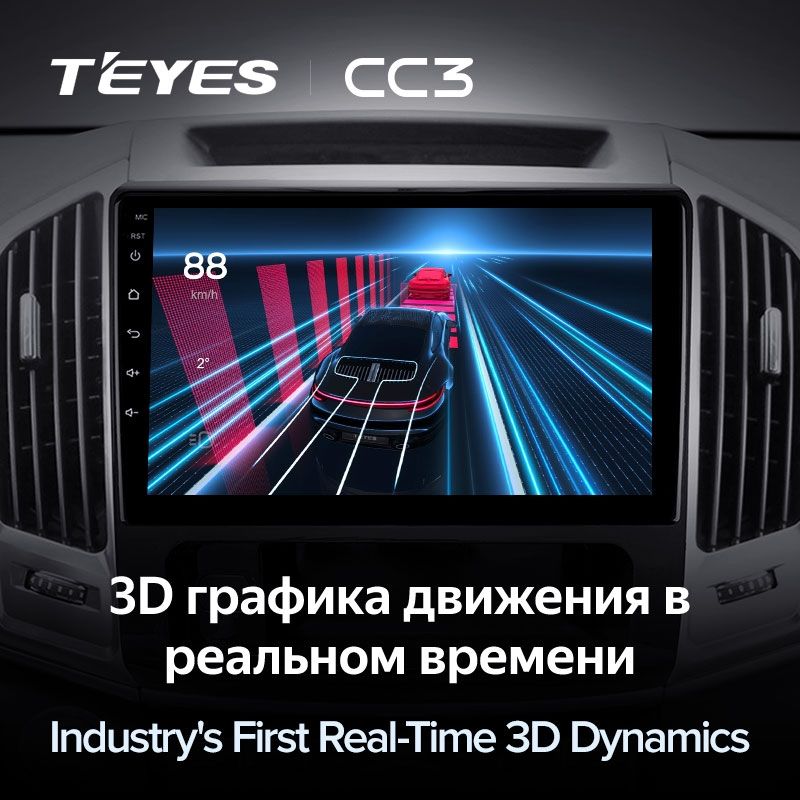 Штатная магнитола Teyes CC3 6/128 Haval H9 (2014-2020)