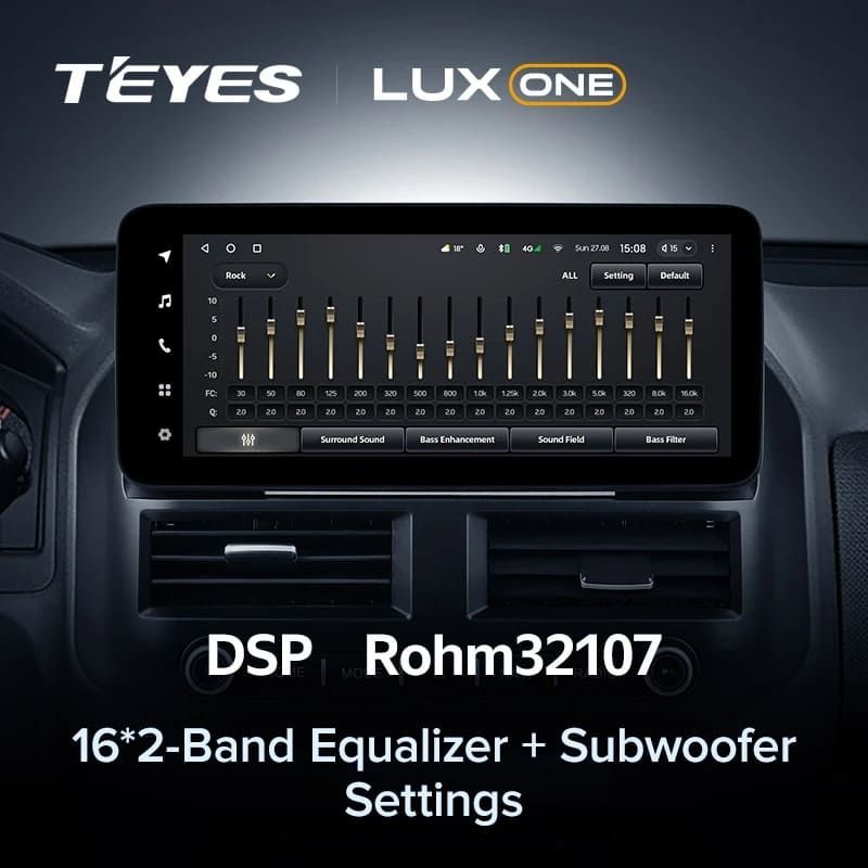 Штатная магнитола Teyes LUX ONE 360 6/128 Mitsubishi Pajero 3 V70 V60 (1999-2006)