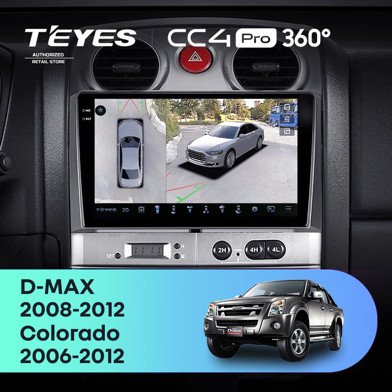 Штатная магнитола Teyes CC4 Pro 360 8/128 Chevrolet Colorado (2006-2012)