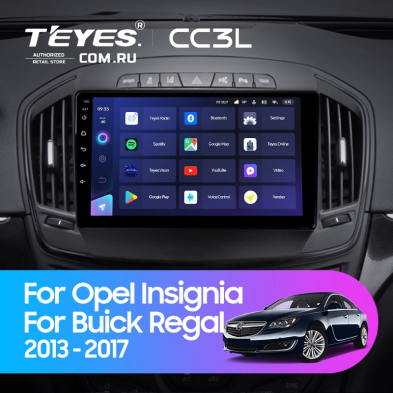 Штатная магнитола Teyes CC3L 4/64 Buick Regal (2013-2017) Тип-A