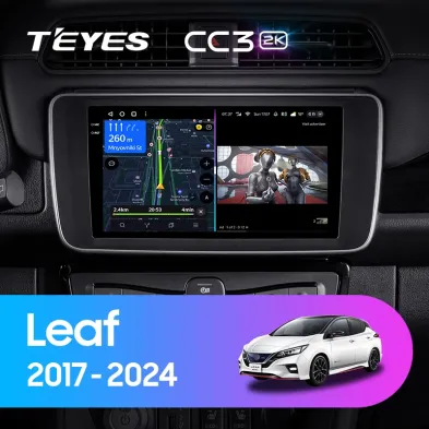 Штатная магнитола Teyes CC3 2K 4/32 Nissan Leaf ZE1 (2017-2024)