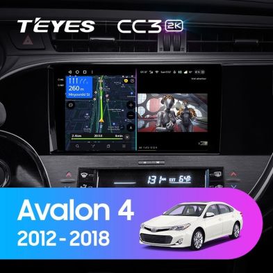 Штатная магнитола Teyes CC3 2K 4/64 Toyota Avalon IV XX40 (2012-2018)