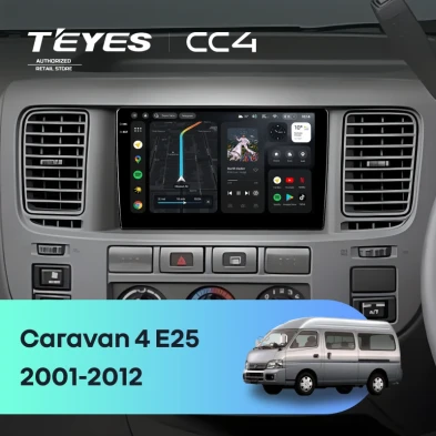 Штатная магнитола Teyes CC4 8/128 Nissan Caravan 4 E25 (2001-2012)