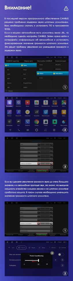 Переходная рамка Toyota Land Cruiser Prado 150 (2017-2021) (10")