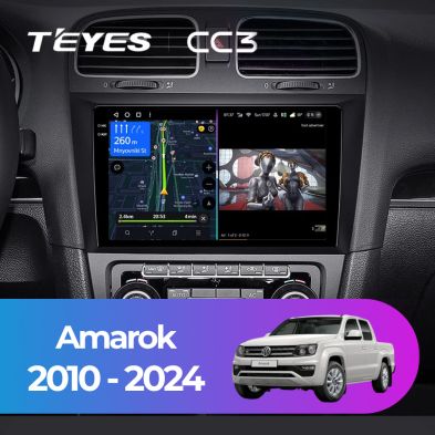 Штатная магнитола Teyes CC3 4/32 Volkswagen Amarok (2010-2024)