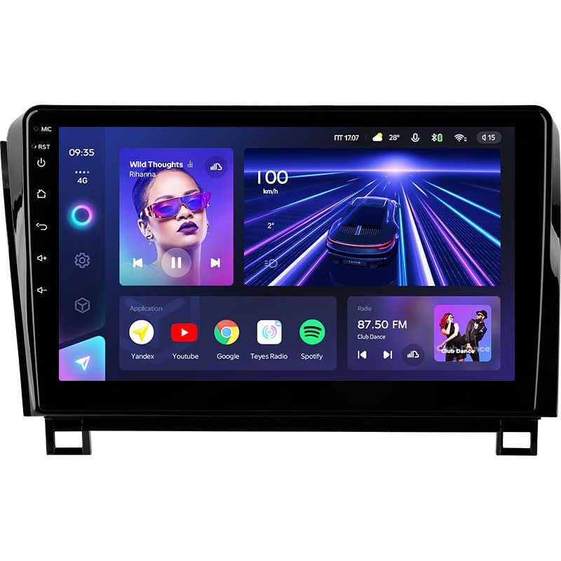 Штатная магнитола Teyes CC3 4/64 Toyota Tundra XK50 (2007-2013)