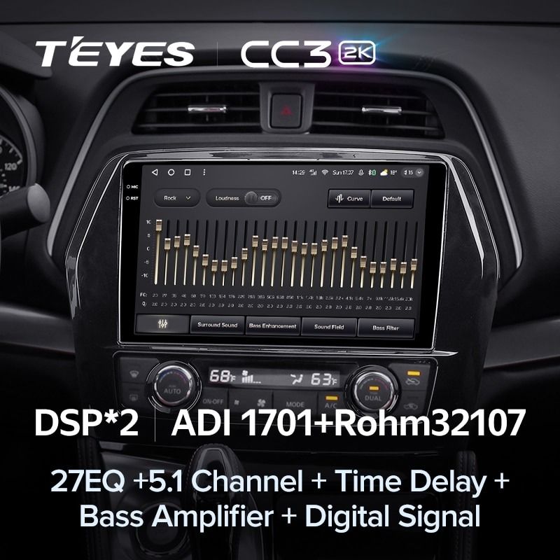 Штатная магнитола Teyes CC3 2K 4/64 Nissan Maxima A36 (2015-2020)