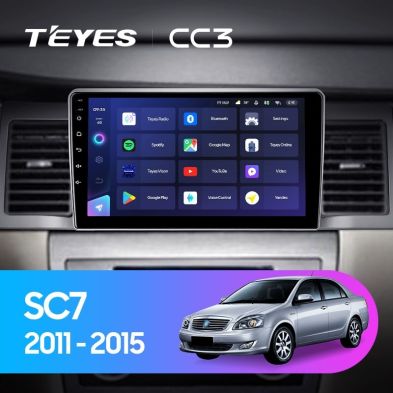 Штатная магнитола Teyes CC3 4/32 Geely SC7 (2011-2015)