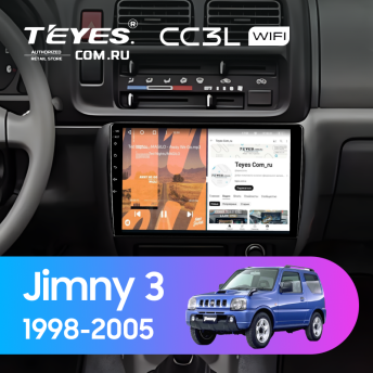 Штатная магнитола Teyes CC3L WiFi 2/32 Suzuki Jimny 3 (1998-2005)