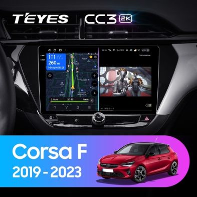 Штатная магнитола Teyes CC3 2K 6/128 Opel Corsa F (2019-2023)