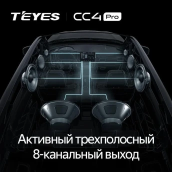Штатная магнитола Teyes CC4 Pro 12/256 Toyota Celica T230 (1999-2006)
