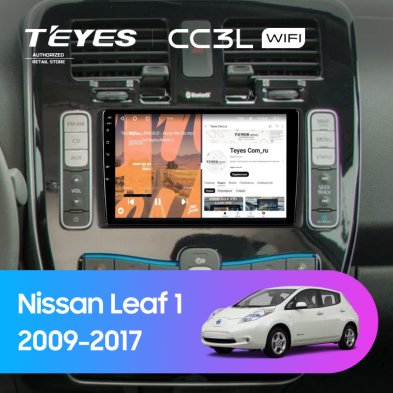 Штатная магнитола Teyes CC3L WiFi 2/32 Nissan Leaf 1 (2009-2017)