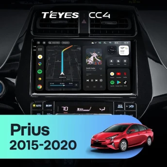 Штатная магнитола Teyes CC4 6/64 Toyota Prius XW50 (2015-2020)