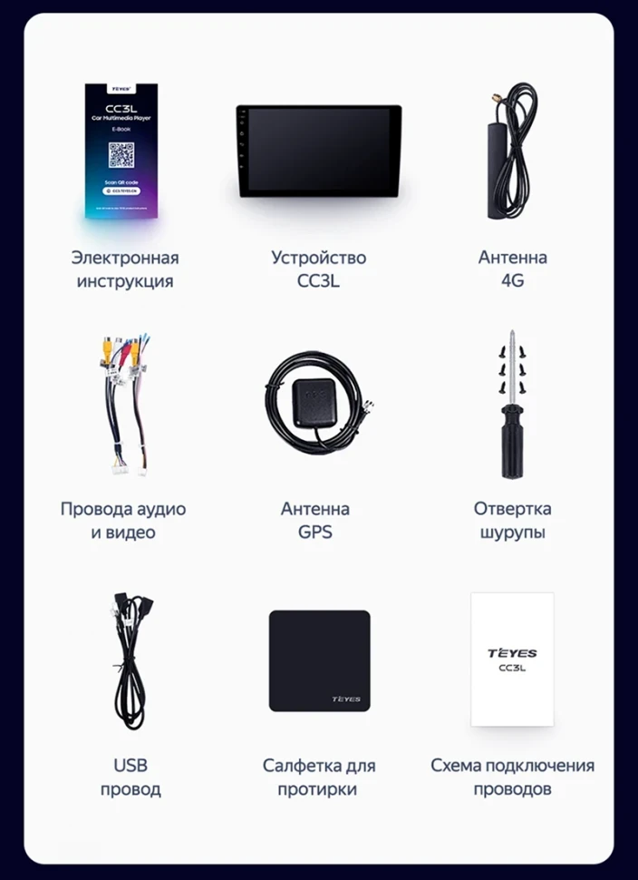 Штатная магнитола Teyes CC3L 4/32 Honda N-WGN (2013-2019)