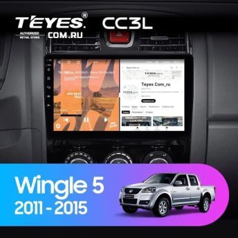 Штатная магнитола Teyes CC3L 4/32 Great Wall Wingle 5 (2011-2015)
