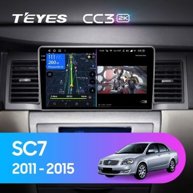 Штатная магнитола Teyes CC3 2K 360 6/128 Geely SC7 (2011-2015)