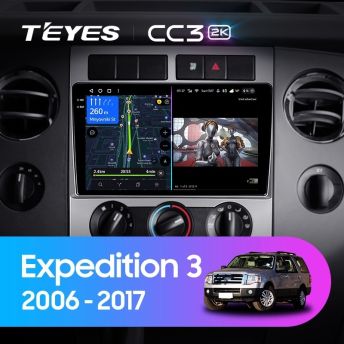 Штатная магнитола Teyes CC3 2K 4/32 Ford Expedition 3 U3242 U3542 U324 U354 (2006-2017)