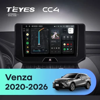 Штатная магнитола Teyes CC4 8/128 Toyota Venza (2020-2026)