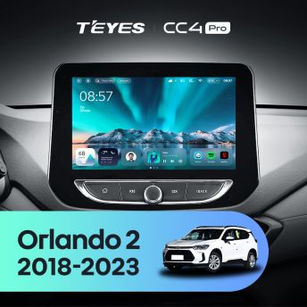 Штатная магнитола Teyes CC4 Pro 8/128 Chevrolet Orlando 2 (2018-2023)