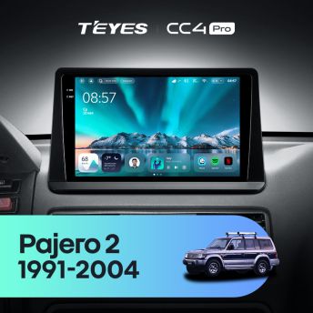 Штатная магнитола Teyes CC4 Pro 8/128 Mitsubishi Pajero 2 (1991-2004)