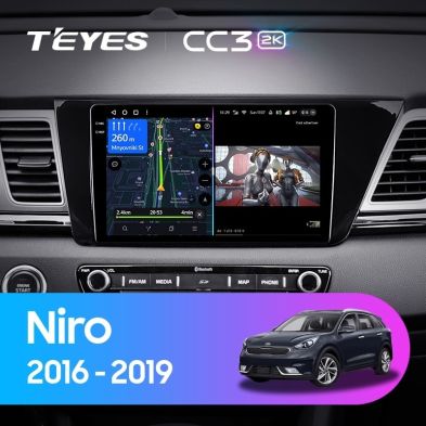 Штатная магнитола Teyes CC3 2K 4/64 Kia Niro DE (2016-2019)
