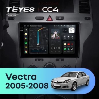 Штатная магнитола Teyes CC4 6/64 Opel Vectra (2005-2008) F2