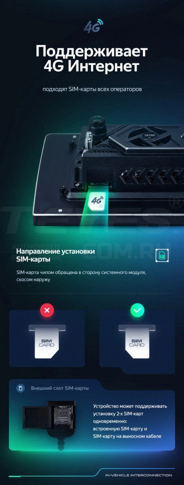 Штатная магнитола Teyes CC3 2K 4/64 Subaru Forester 5 (2018-2023) (11")