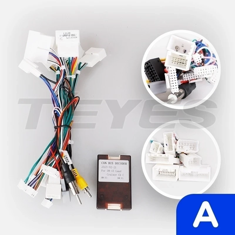 Штатная магнитола Teyes CC3 4/32 Toyota Land Cruiser 11 200 (2007-2015) F2 Тип-A