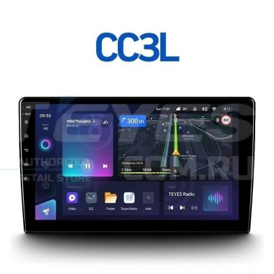 Штатная магнитола Teyes CC3L 4/32 Mitsubishi Outlander 3 GF0W GG0W (2012-2018) Тип-B Правый руль