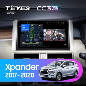 Штатная магнитола Teyes CC3 2K 360 6/128 Mitsubishi Xpander (2017-2020)