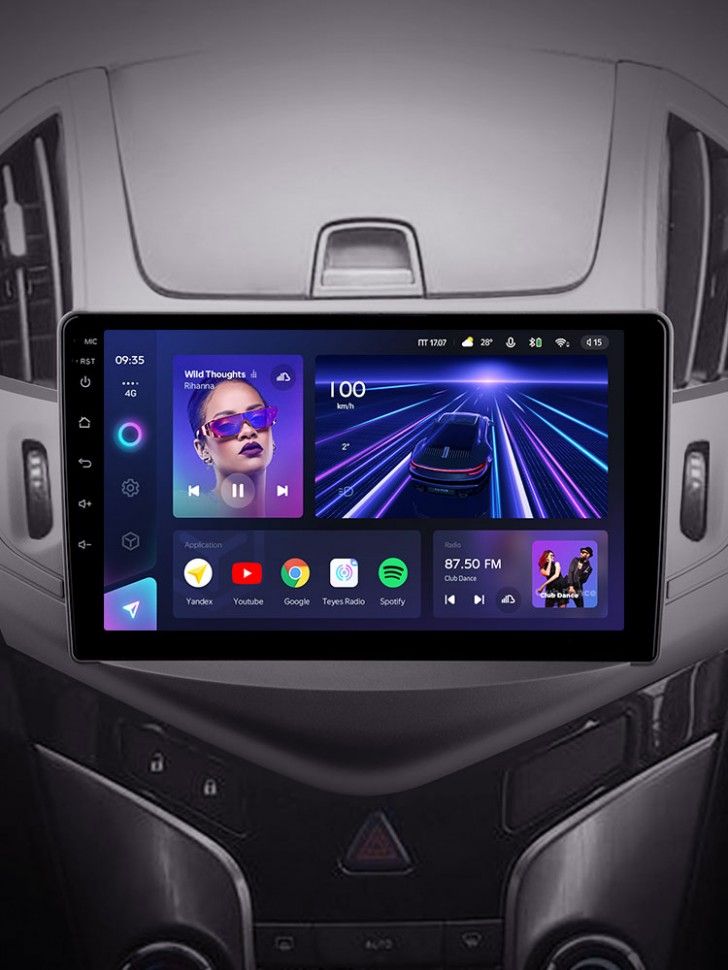 Штатная магнитола Teyes CC3 4/32 Chevrolet Cruze J300 J308 (2012-2015)