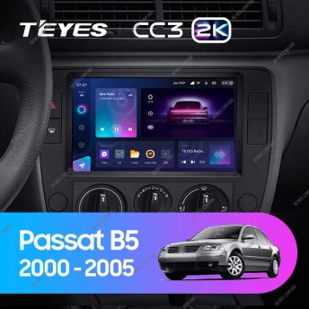 Штатная магнитола Teyes CC3 2K 360 6/128 Volkswagen Passat B5 (2000-2005)