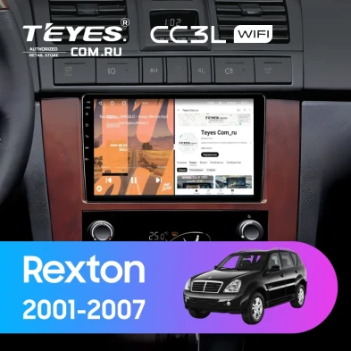 Штатная магнитола Teyes CC3L WiFi 2/32 SsangYong Rexton 1 Y200 (2001-2007)