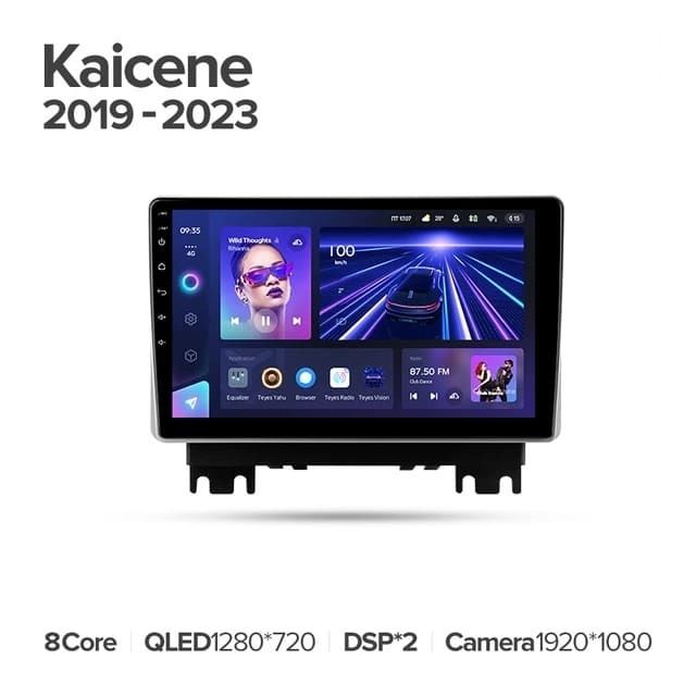 Штатная магнитола Teyes CC3 4/32 Changan Kaicene F70 (2019-2023)