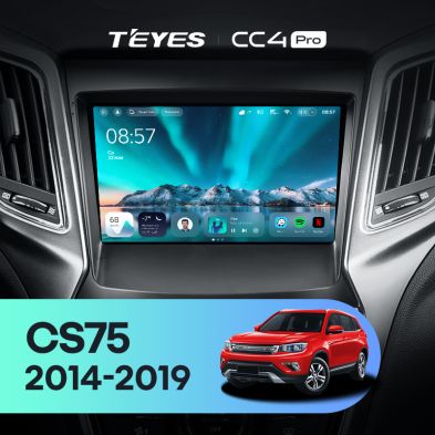 Штатная магнитола Teyes CC4 Pro 12/256 Changan CS75 (2014-2019)