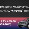 Штатная магнитола Teyes CC3L 4/32 Toyota RAV4 3 XA30 (2005-2016) F1 9"